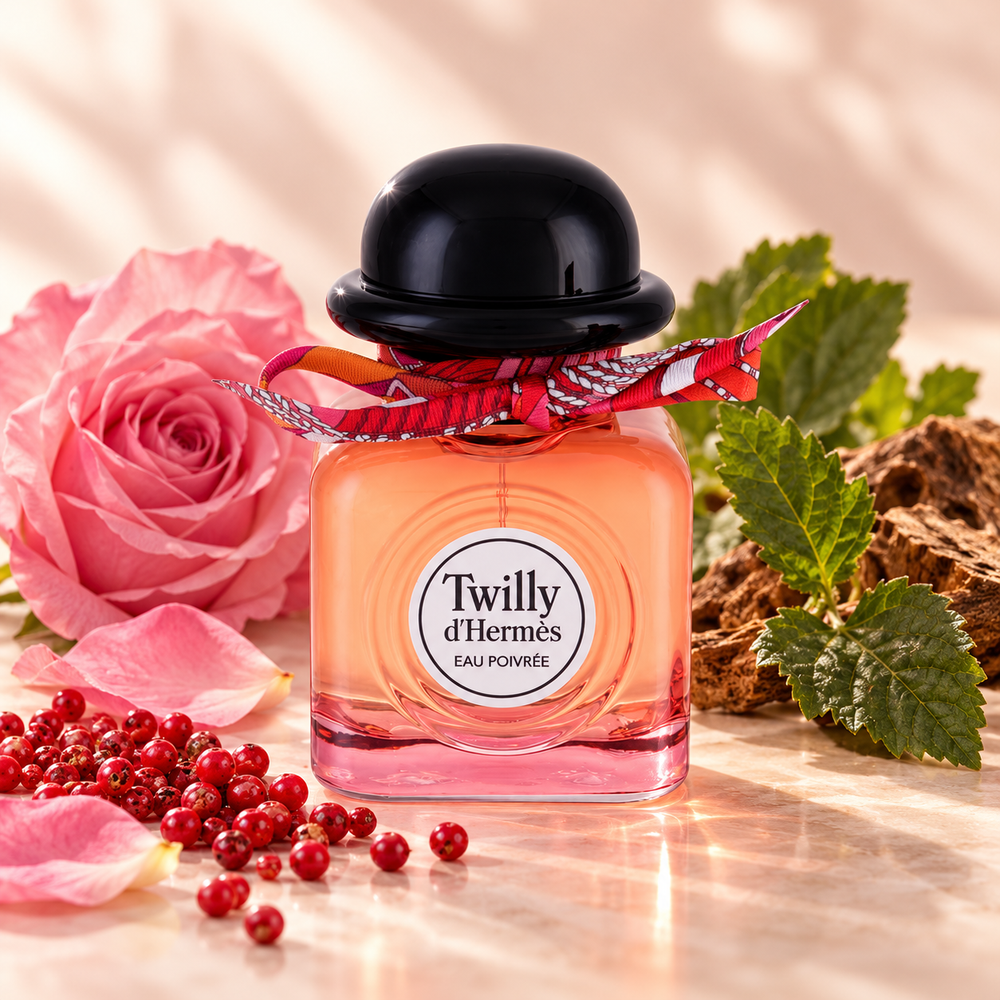 Hermès Twilly d’Hermès Eau Poivrée Eau de Parfum – odlewka perfum – flakon z nutami zapachowymi