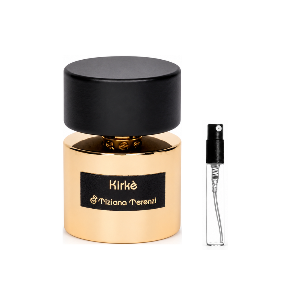 Tiziana Terenzi Kirke Extrait de Parfum – odlewka perfum – flakon i identyczny atomizer wzorcowy