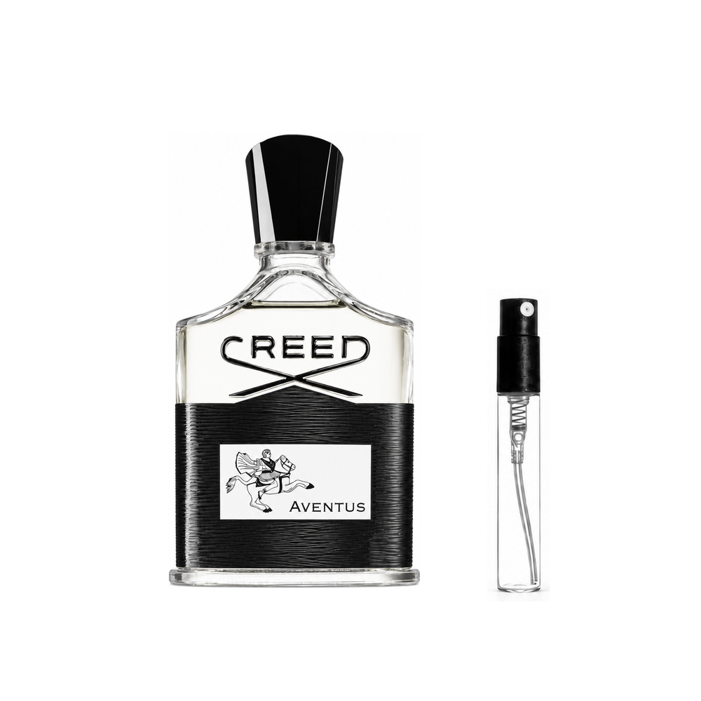Creed Aventus Eau de Parfum – odlewka perfum – flakon i identyczny atomizer wzorcowy