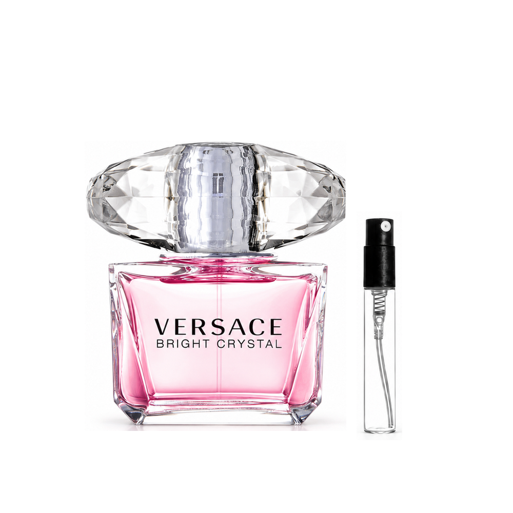 Versace Bright Crystal Eau de Toilette – odlewka perfum – flakon i identyczny atomizer wzorcowy