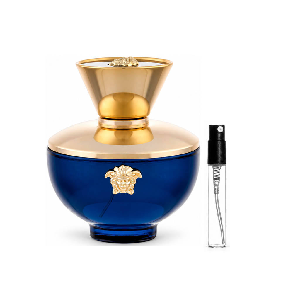 Versace Dylan Blue Pour Femme Eau de Parfum – odlewka perfum – flakon i identyczny atomizer wzorcowy