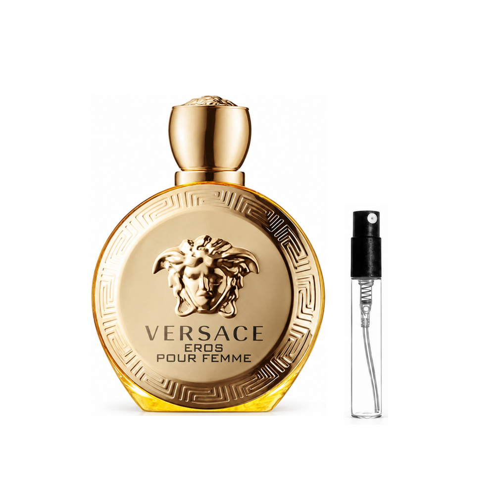Versace Eros Pour Femme Eau de Parfum – odlewka perfum – flakon i identyczny atomizer wzorcowy