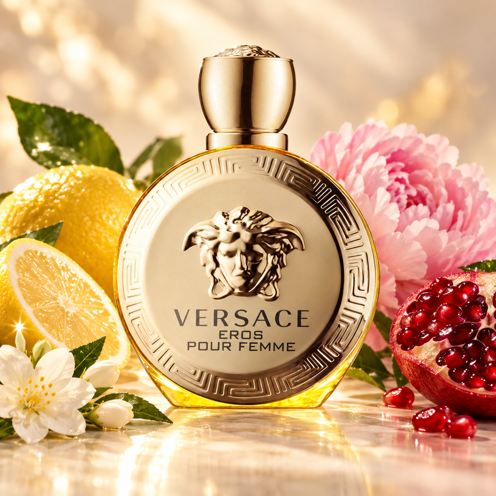 Versace Eros Pour Femme Eau de Parfum – odlewka perfum – flakon z nutami zapachowymi