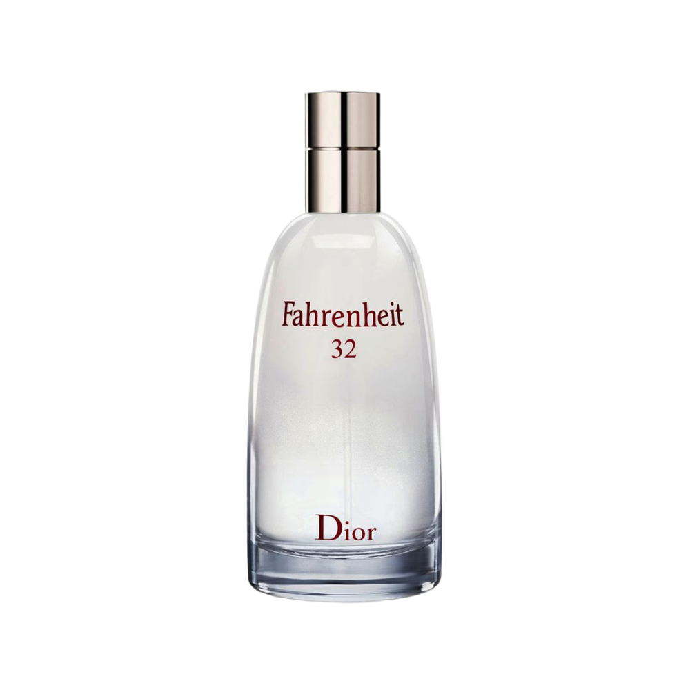 Flakon perfum Dior Fahrenheit 32 dla mężczyzn z nutami kwiatu pomarańczy, wetywerii i wanilii.