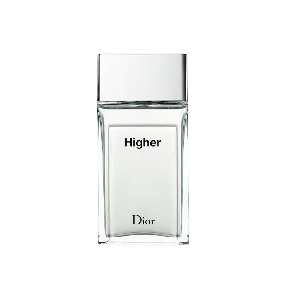 Flakon perfum Dior Higher Eau de Toilette dla mężczyzn z nutami gruszki, cytryny, kardamonu, pieprzu, piżma i cedru.
