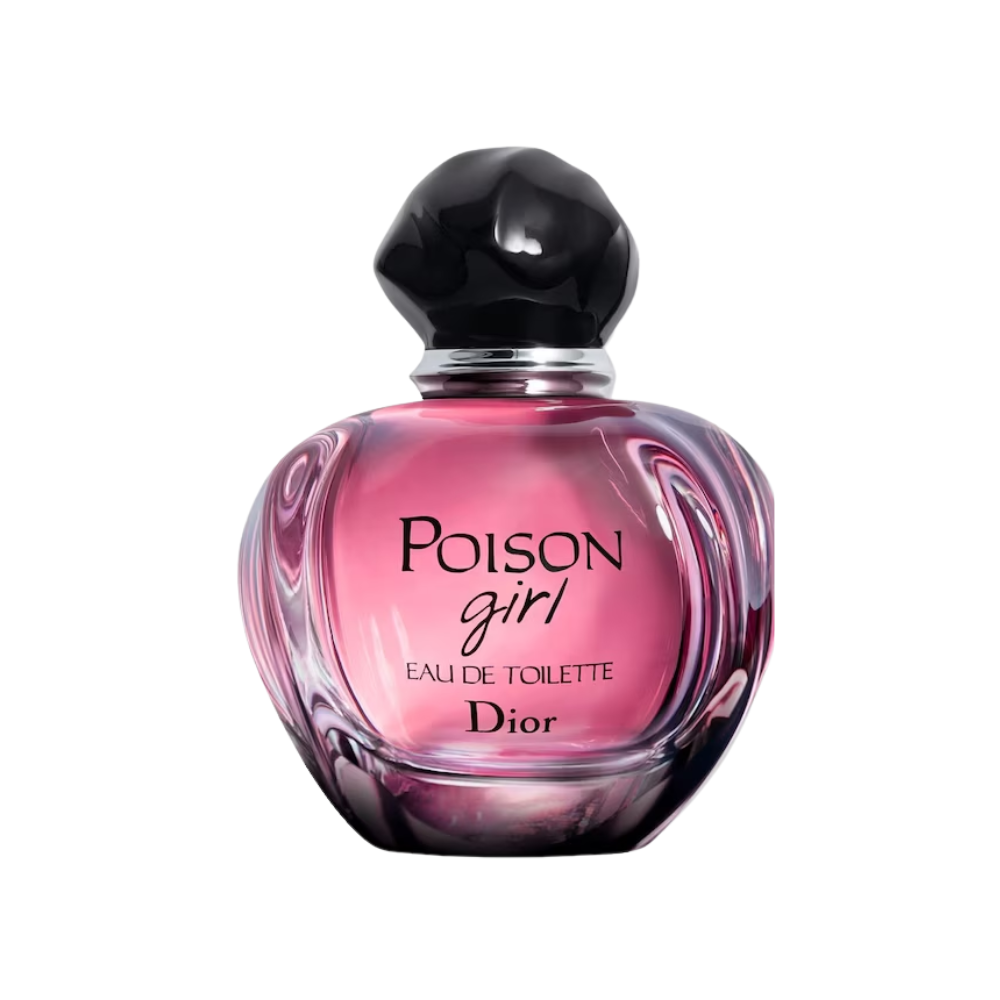 Flakon perfum Dior Poison Girl z nutami gorzkiej pomarańczy, róży damasceńskiej, wanilii, migdału i fasolki tonka – zmysłowy zapach dla kobiet.