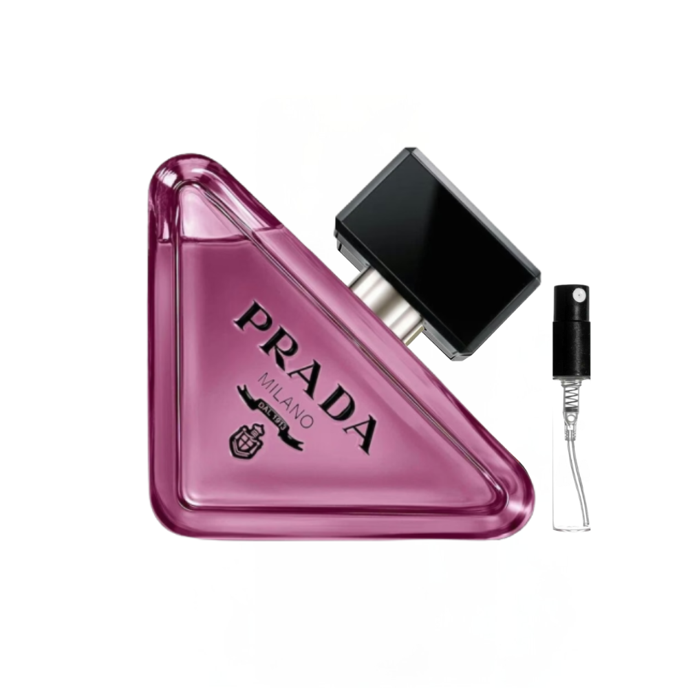 Prada Paradoxe Sweet Chemistry – odlewka perfum damskich z nutami syropu z czarnej porzeczki, kwiatu pomarańczy i neroli.