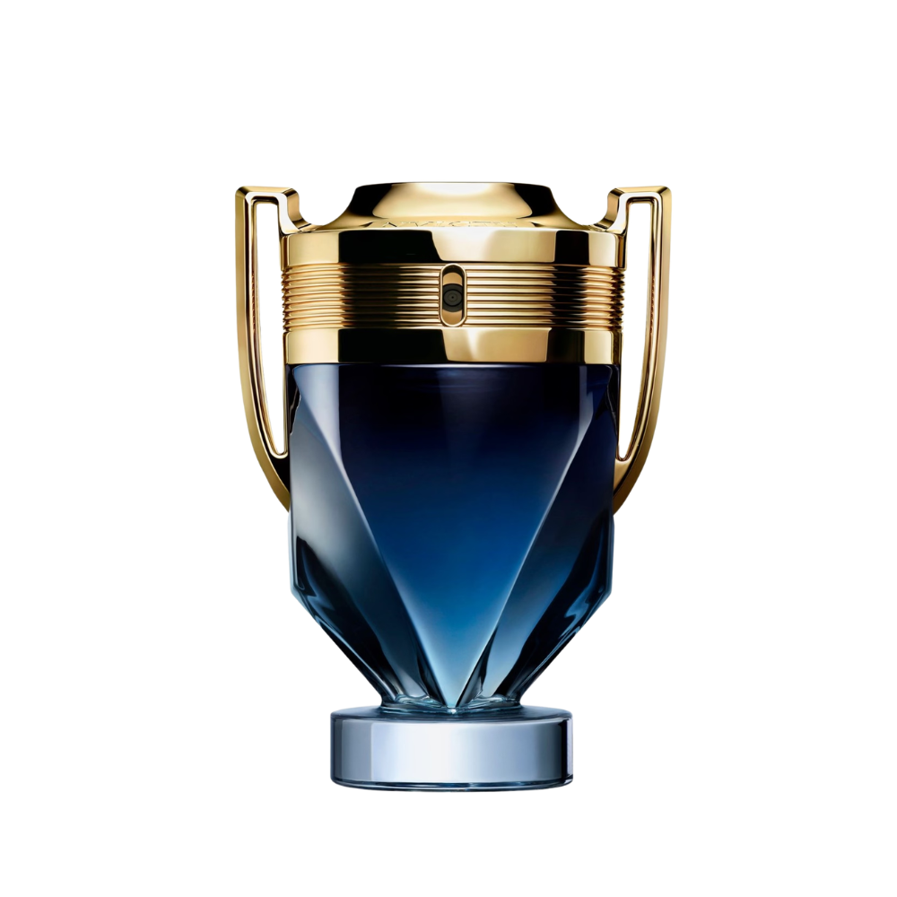 Flakon perfum Rabanne – Invictus Parfum z nutami lawenda, nuty morskie, różowy pieprz, mirt, fiołek, lawenda i drzewo sandałowe, piżmo, kaszmeran.