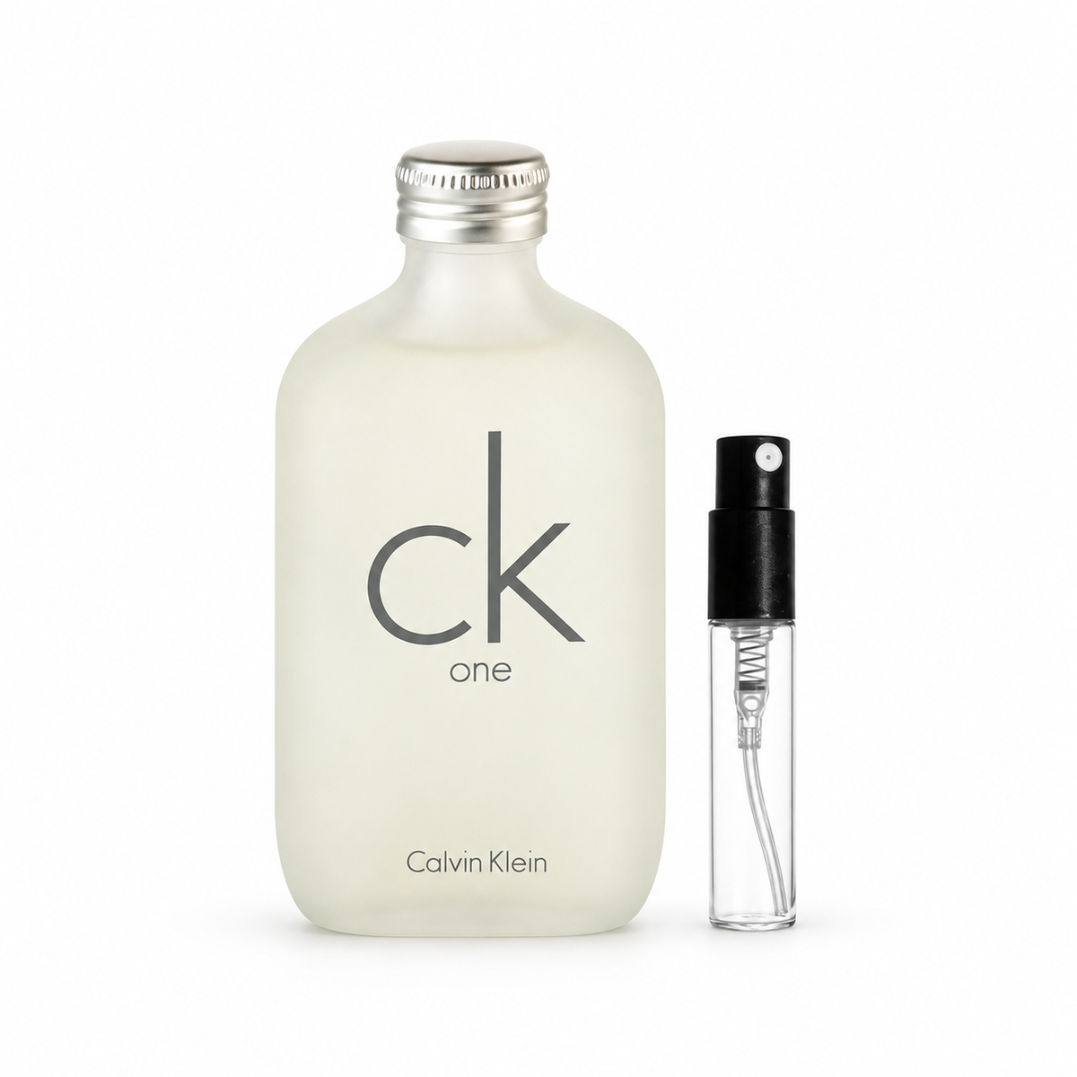 Calvin Klein CK One EDT – odlewka perfum – oryginalny flakon z atomizerem próbki