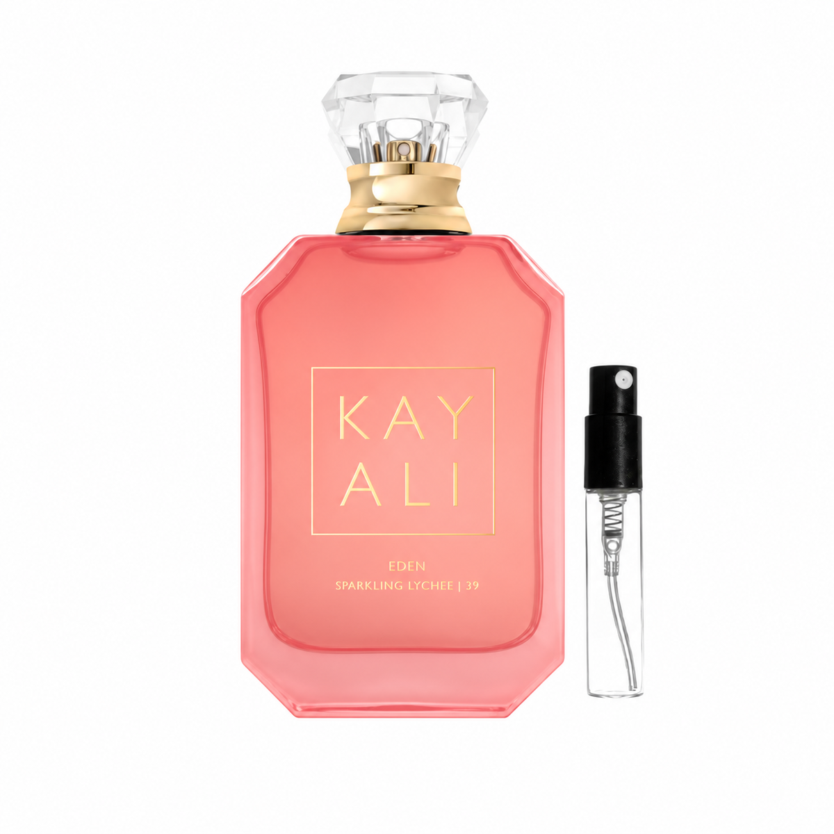 Kayali – Eden Sparkling Lychee | 39 EDP – odlewka perfum – oryginalny flakon i odlewka z atomizerem